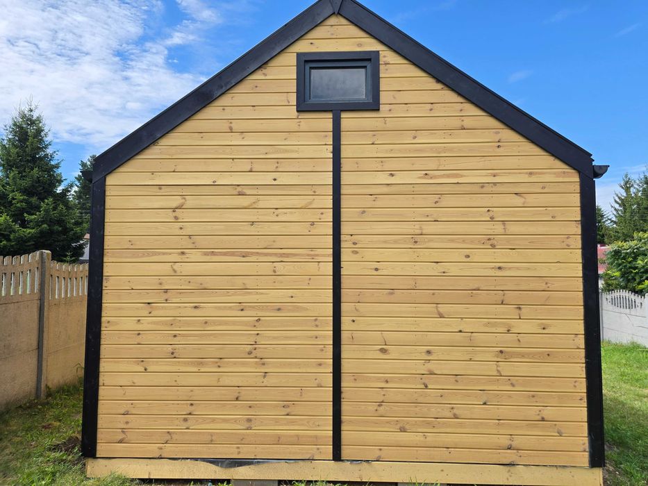 Domek drewniany typu STODOŁA 20m² – komfort, design i szybki montaż!