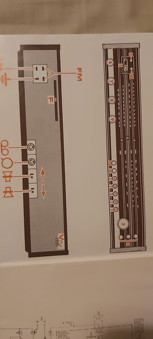 Radio Philips 22RH781 Stereo 1968 c/ Esquema e Manual de Instruções