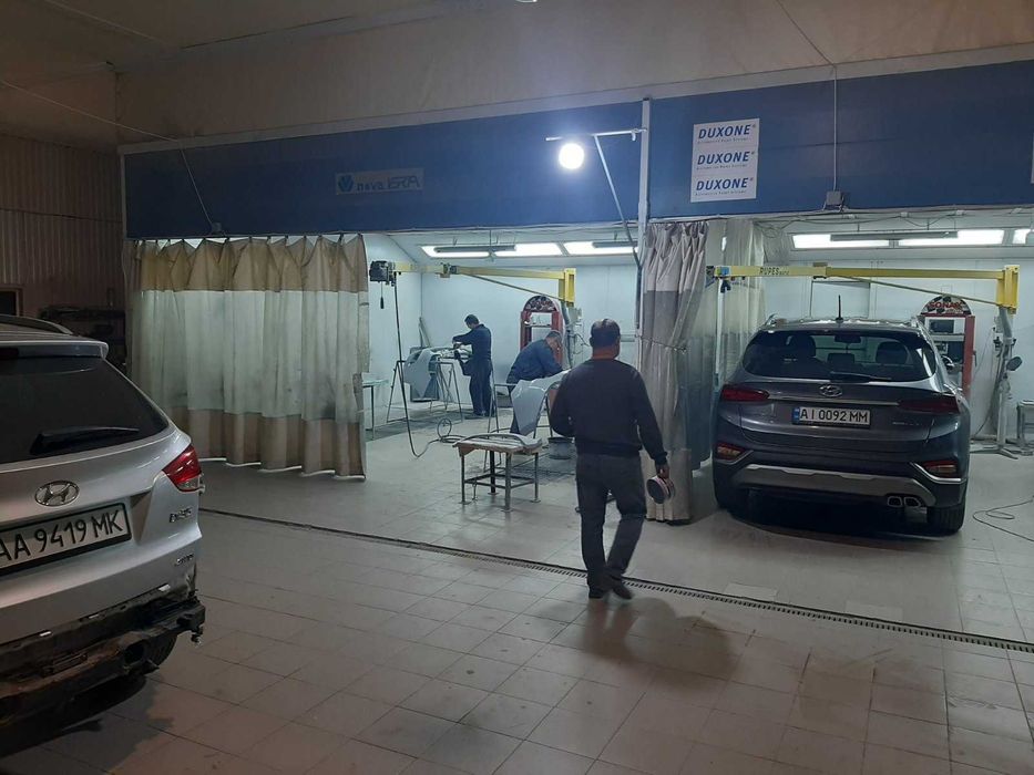 Продаж СТО з рихтування та фарбування