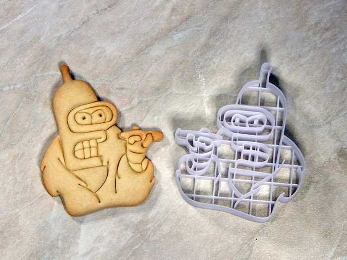 Формочка для печива Futurama. ціна за 3 шт