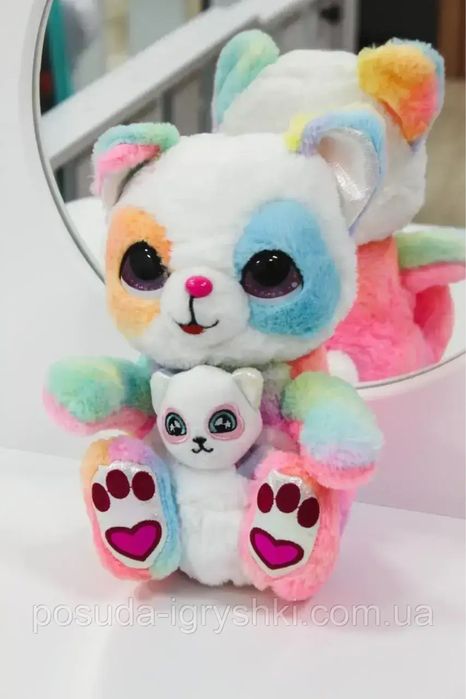 М'яка іграшка інтерактивне ведмежа Метр+ M 5086 I UA Комплект з 2 штук