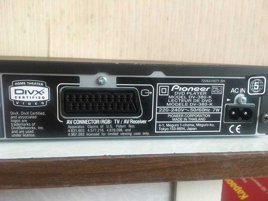 DV-380 pioneer DVD