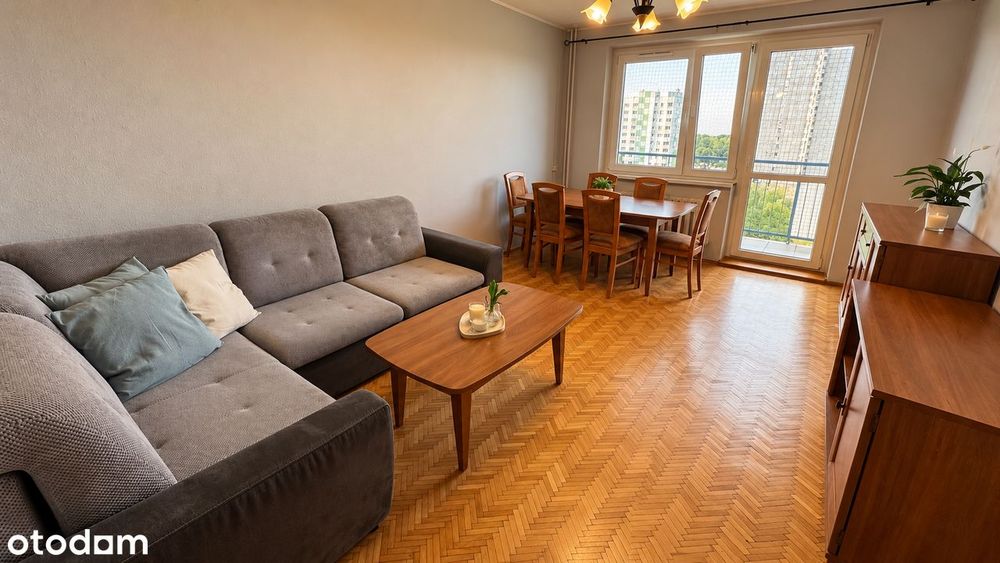 3 pokoje, 64,8 m², balkon i widok na zieleń | Rataje