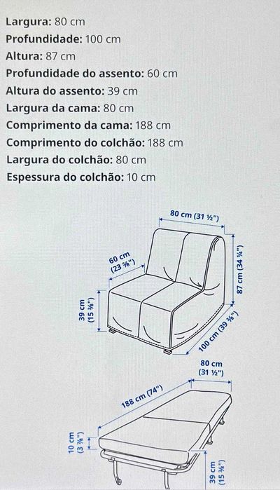Poltrona-Cama IKEA
