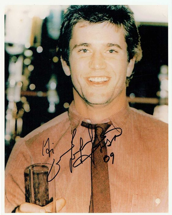 Mel GIBSON - autograf, fotografia 20x25 cm