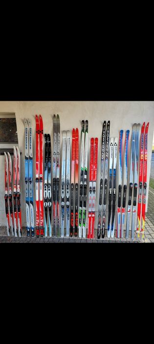 Narty Biegowe, Śladowe, Buty narciarskie, kijki, biegówki!