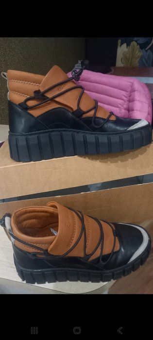 Sneakersy Rusin skórzane
