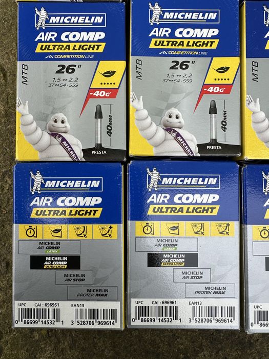 Продам велосипедні камери Mishelin на 26ʼʼ Оригінал