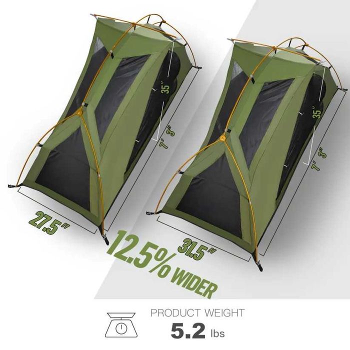 Tenda campismo suspensa original Nightcat, nova