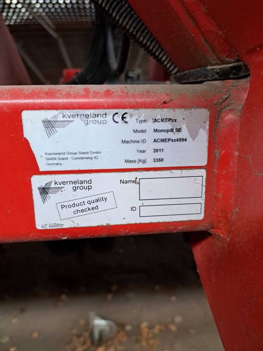 Сівалка Kvernerland Monopil SE