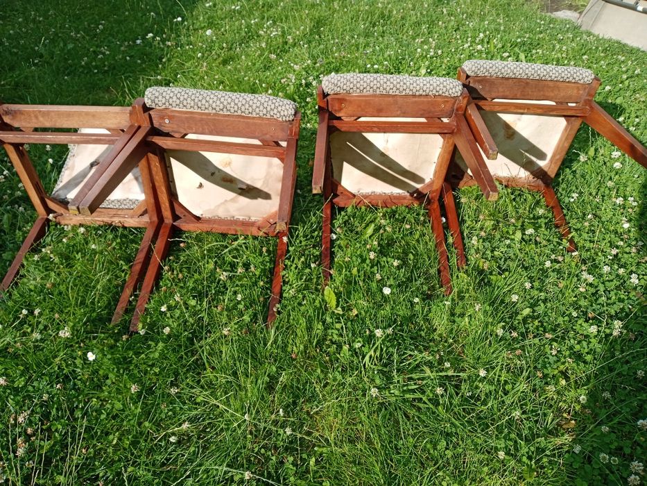 Krzesła vintage prl