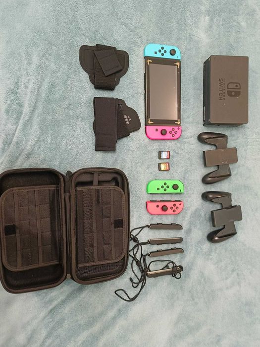 Konsola Nintendo Switch SPORTS + ładowarka Joy con + gratisy