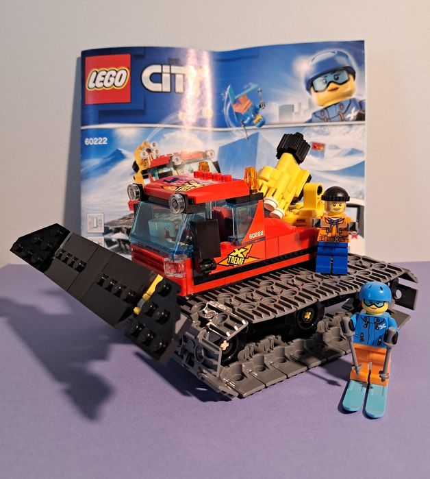 LEGO® 60222 City - Pług gąsienicowy kompletny z instrukcją