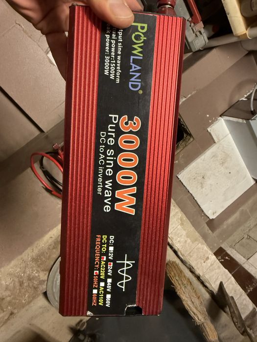 Powland 3000W 24v інвертор