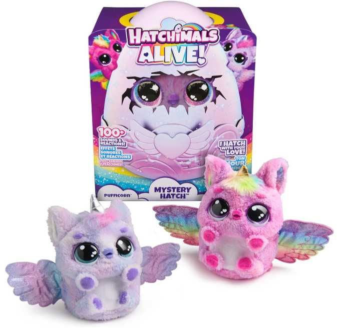 Інтерактивна іграшка яйце сюрприз Хетчималс Hatchimals Alive Mystery