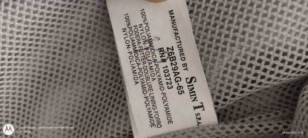 Kurtka wiatrówka Armani Jeans L