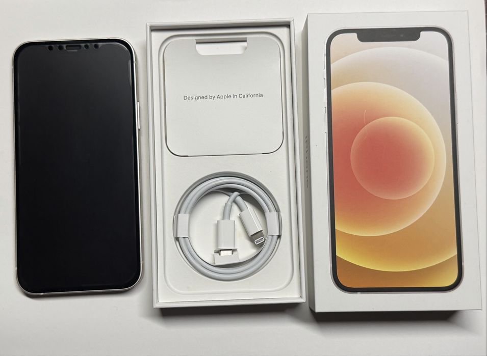 Vendo iphone 12 Branco igual a novo