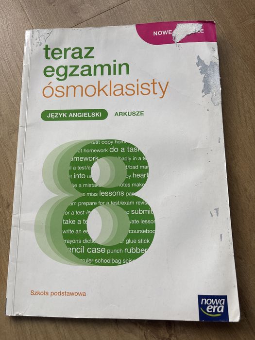 Jęzek angielski Artkusze klasa 8