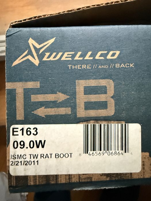 USMC RAT Temperate Weather Combat Boots GTX 9W