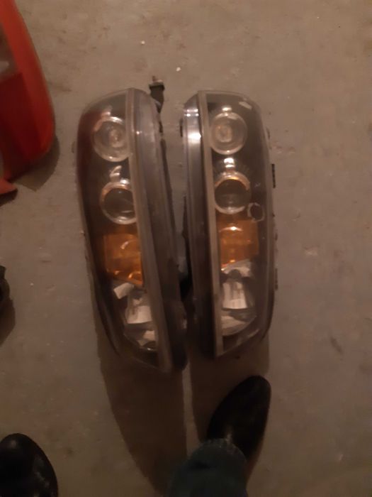 reflektory punto 2 przedlift i lampy tylne