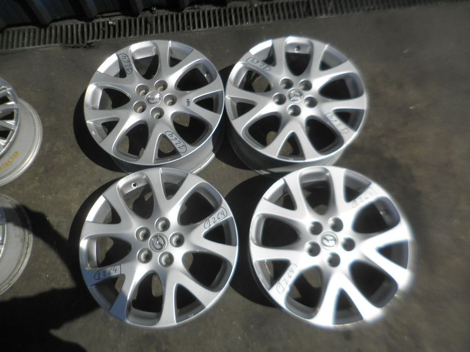 Jogo De Jantes Jgjant1264 MAZDA 6 2008 2.0D 140CV 5P CINZA 7X18 5X114.5 66.6MM