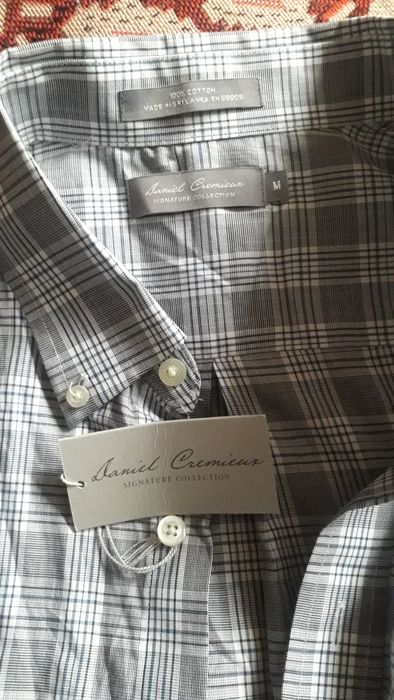 Розмір М.Чоловіча Нова сорочка , рубашка Daniel Cremieux.Cotton 100%