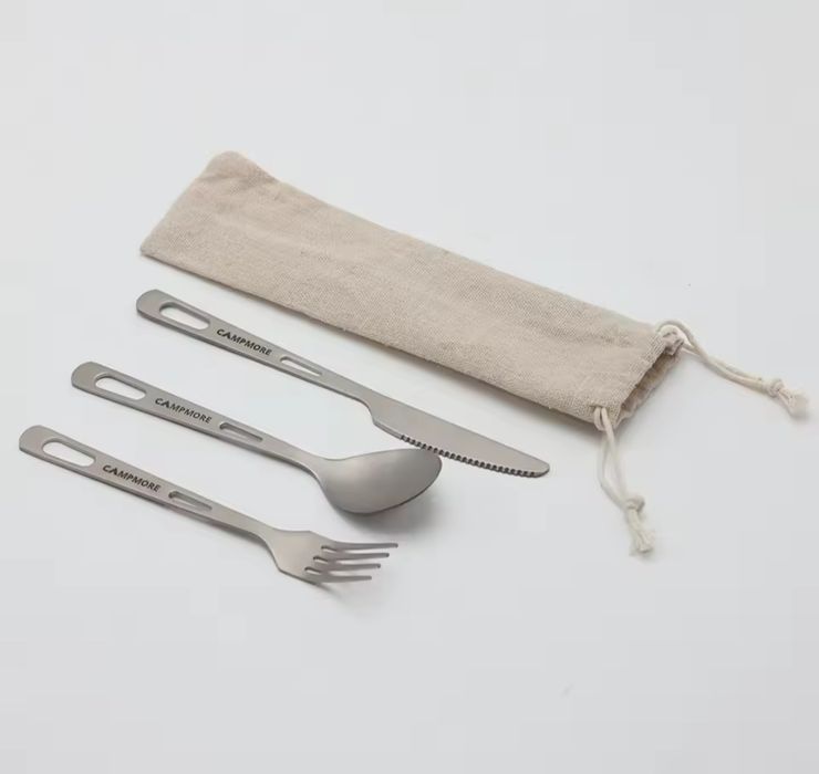 Посуда титанова ложки вилки чашки чайник посуд