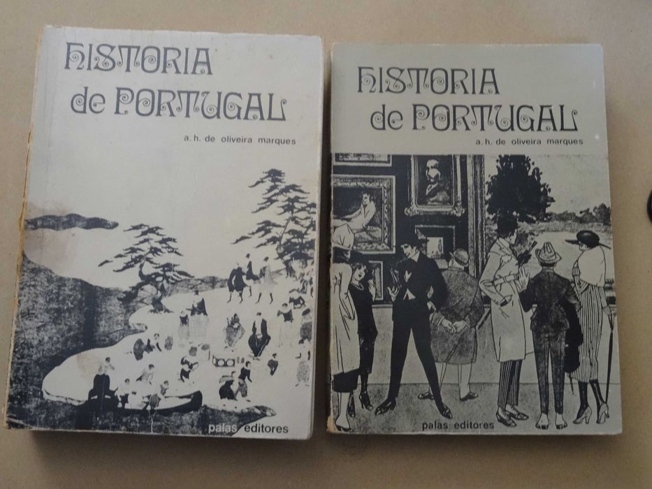 História de Portugal de A. H. de Oliveira Marques - 2 Volumes