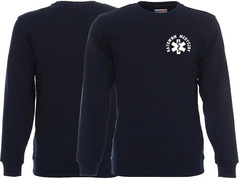 Bluza ratownicza FUNKCYJNA męska granatowa (L)