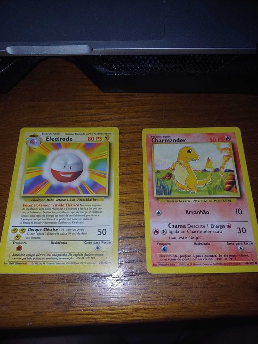 Cartas Pokémon para venda