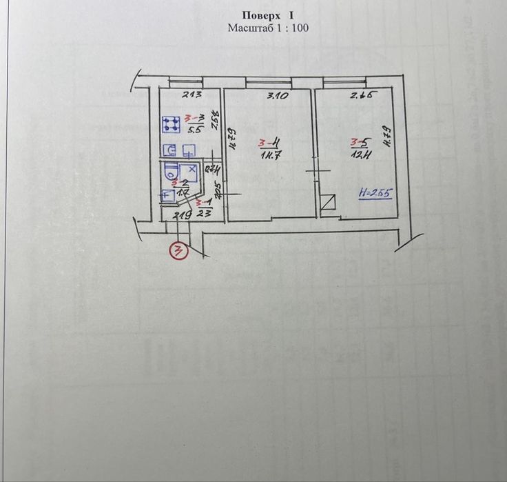 2-rooms apartment apartment by the address st. Drugetiv (area 35 m²) - Atlanta.ua - photo 8