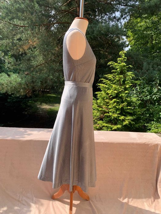 3 części - srebrny komplet na lato, rozm s , m