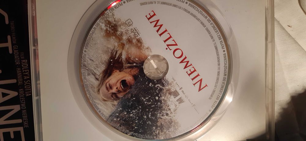 dvd niemożliwe ewan mcgregor