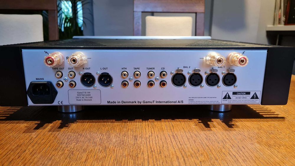 Wzmacniacz GAMUT Si-100, Integra, High End, dual mono, XLR, Si100