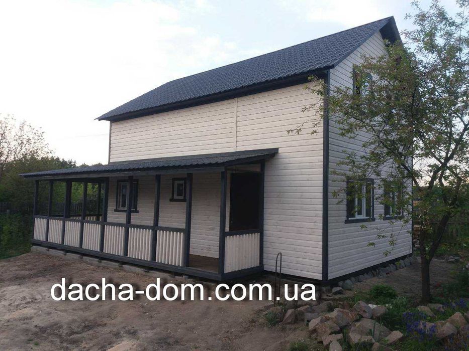 Дачні, каркасні модульні будинки