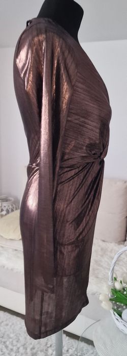 Sukienka  zloty brąz " New Look ".