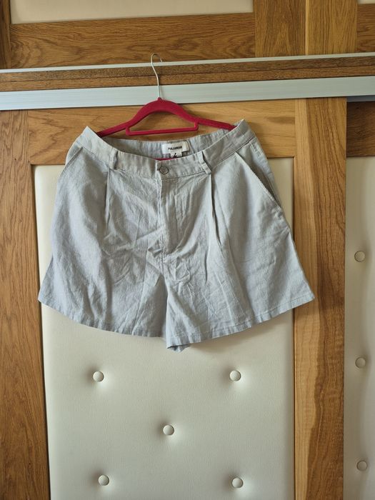 Spodenki cygaretki, len, wiskoza, Pull&Bear, r.40