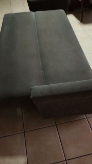 Sofá cama de três lugares