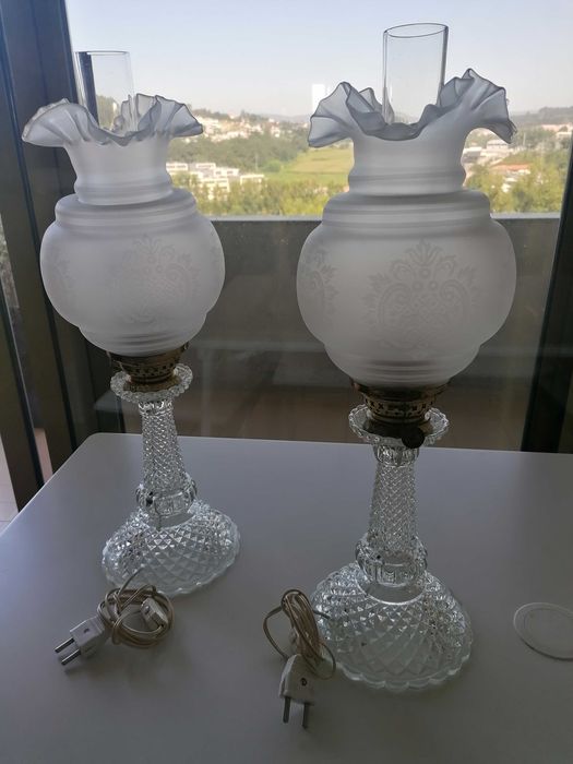 2 Candeeiros em Cristal