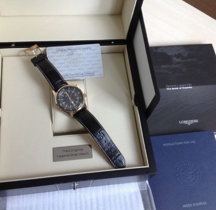 NOWY Longines Legend Diver 18ct Złoto