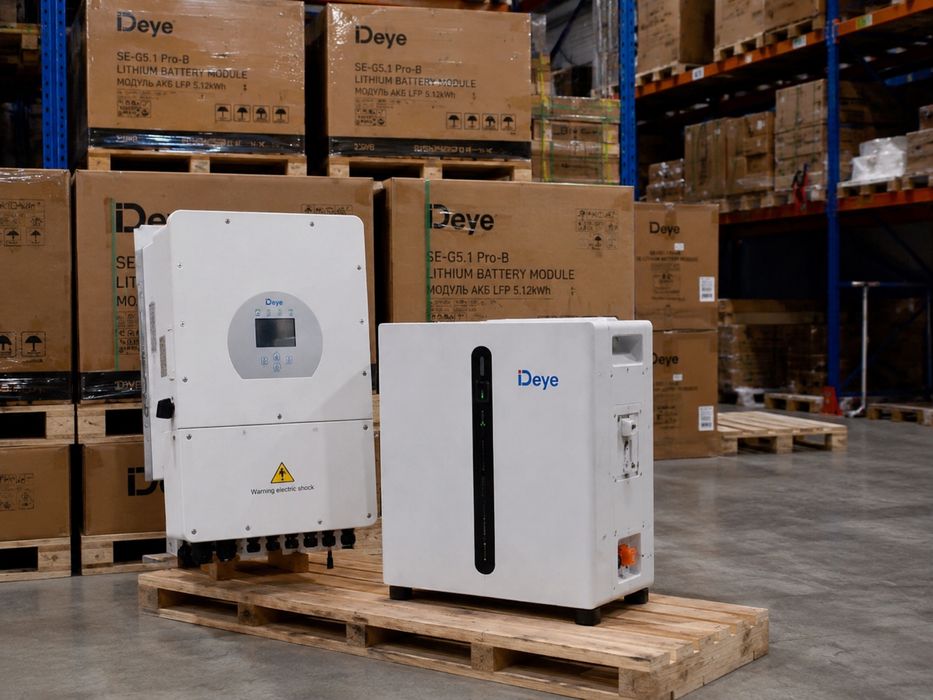 Deye SUN-6K-SG03LP1-EU гібридний однофазний інвертор