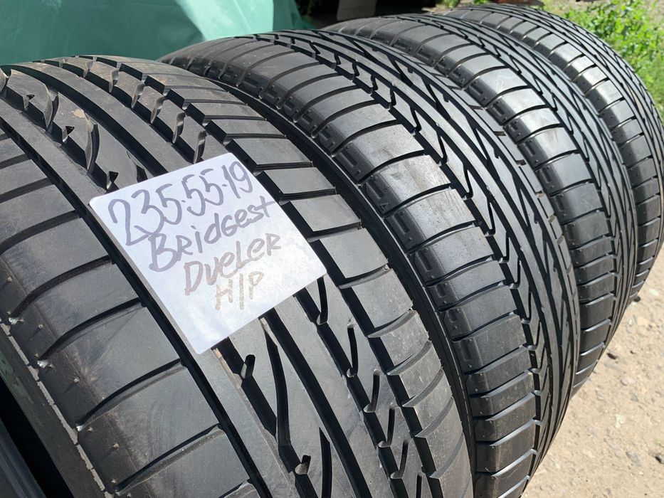 235-55-R19 BRIDGESTONE DUELER 4штуки резины шины GERMANY 2024