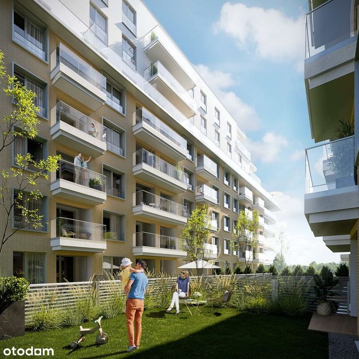 Bezpośrednio Apartament z 80 m2 ogródkiem nad Odrą, gotowe do odbioru