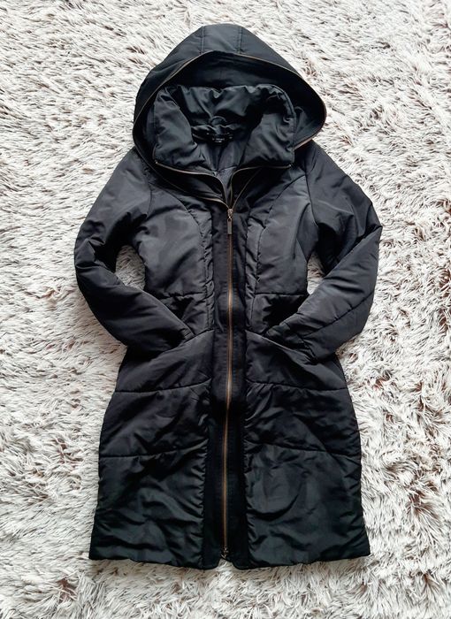 Zimowy, ciepły płaszcz Monnari M/38 |z kapturem |jak nowy