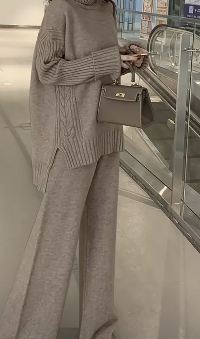 Костюм вязанный двойка