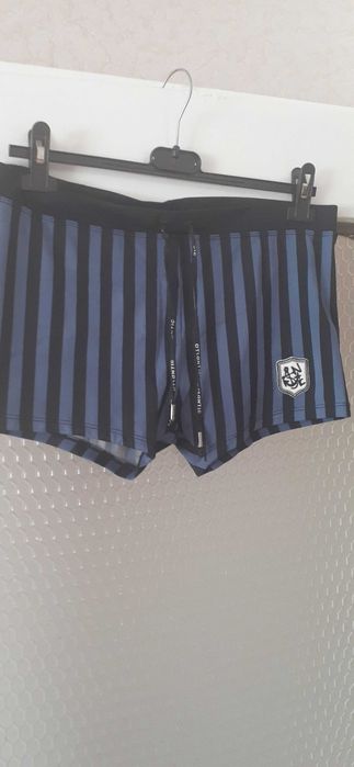 Spodenki meskie kapielowe w paski lycra rozmiar   L