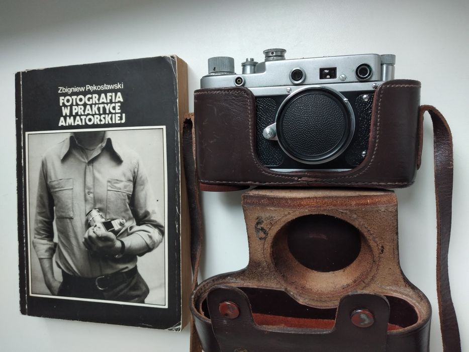 Zorki C Zorka S Industar 22 + książka Leica