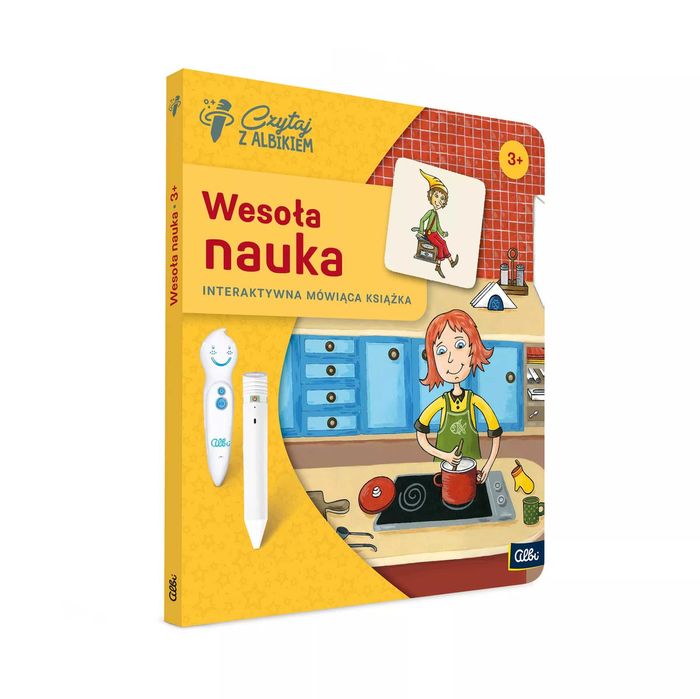 CZYTAJ Z ALBIKIEM Interaktywna Książka Wesoła nauka dla Dzieci 3+ Albi