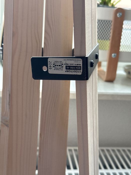 3 półki Stödstorp drewniane Ikea