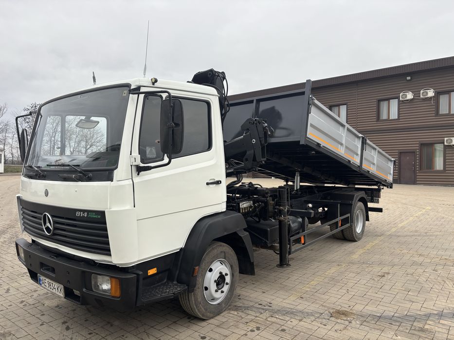 Самоскид самосвал кран маніпулятор під ключ переобладнання